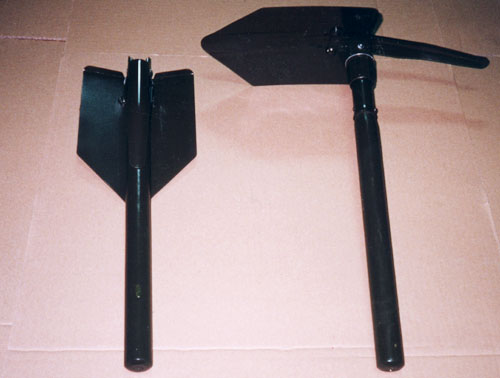 Shovel w/ pick